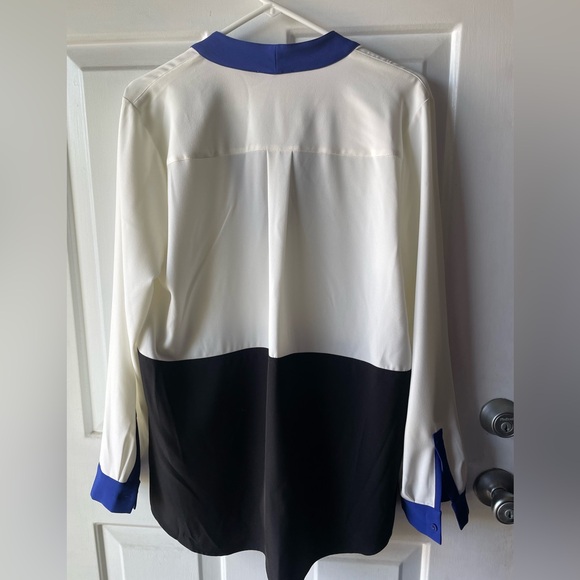Calvin Klein Long Sleeve Blouse - Picture 3 of 3